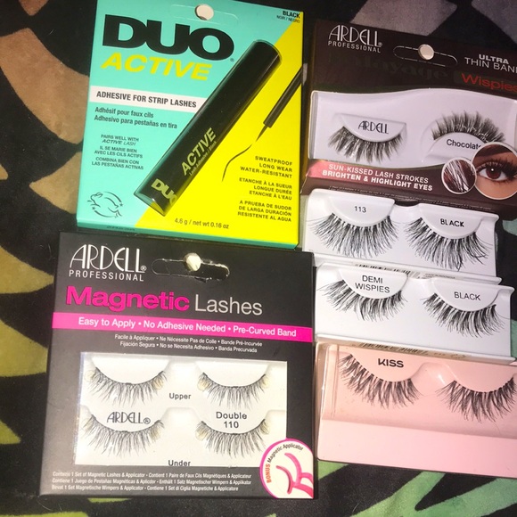 ✨🆕Kiss & Ardell Eyelashes Lot!w/BNIP Glue!BNIB!✨ - Picture 3 of 12